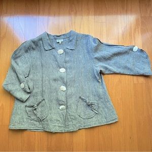 Unstructured Linen Habitat jacket